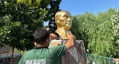 Atatürk büstüne saldırmışlardı... Mecliste onarıldığı duyuruldu!