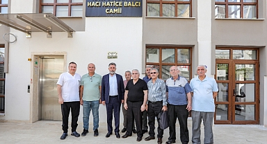 Başkan Sandal, talimatı verdi: Caminin temel ihtiyaçları karşılanıyor