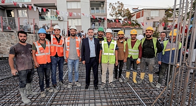 Bayraklı’da anaokulu temeli atıldı… Sandal: Söz verdik yaptık!