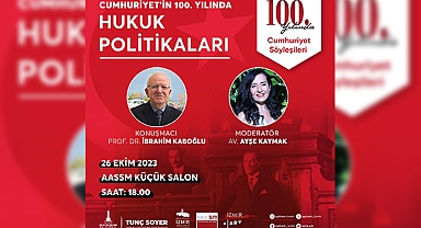 Cumhuriyet söyleşilerinin ilk konuğu Prof. Kaboğlu