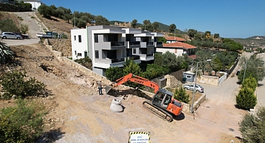 Foça’nın altyapı ağı genişliyor