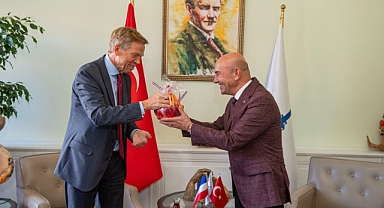 Hollanda Büyükelçisi Wijnands, Soyer’i ziyaret etti