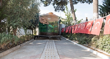 Işıkkent Mezarlığı’nda yağmur suyu hasadı başladı