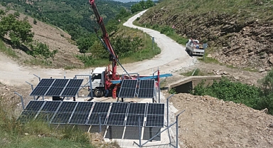 İZSU, güneş enerjisi ile çalışan içme suyu kuyularını hizmete aldı