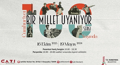 Karşıyaka'dan 100. Yıl sergisi; Bir Millet Uyanıyor