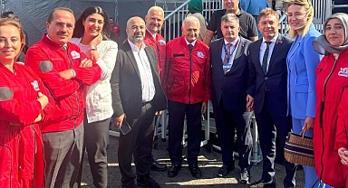 Kınık Belediye Başkanı Doğruer TEKNOFEST'TE