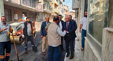 Başkan Selvitopu'dan “su baskını” ve asfalt denetimi