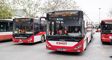 Bayraklı TOKİ bölgesine 4 hatta otobüs hizmeti