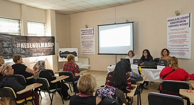 Bucalı kadınlar şiddete karşı bilinçlendi