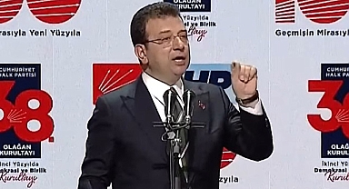 İmamoğlu kurultayda konuşuyor... Ne mesajlar verdi?