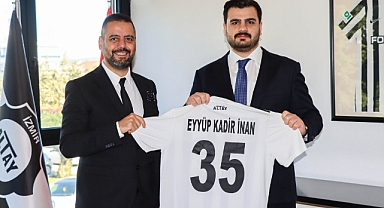 İnan'dan Pervane'ye tebrik ziyareti!