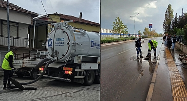 İZSU ekipleri yağmur öncesi teyakkuzda