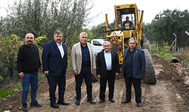 Torbalı’nın ova yolları sil baştan