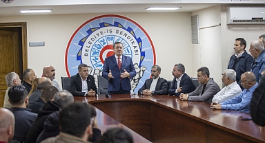 Emek cephesinden Başkan Batur’a tam destek