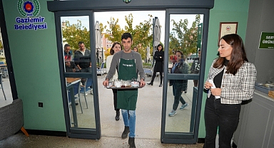 Gaziemir'de engelli bireylere özel eğitim, özel çalışma