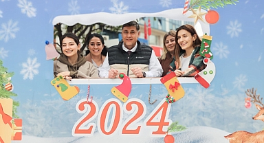 Menderes’te dev yeni yıl çerçevesii