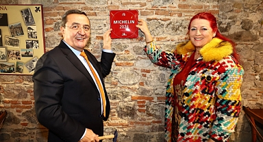 Michelin plaketini Başkan Batur astı
