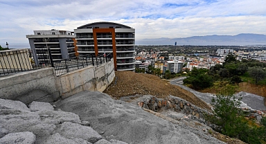  Narlıdere’de çöken duvara ve kayan yola kalıcı çözüm