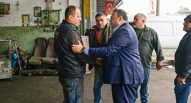  Serkan Kalmaz seçim çalışmalarına yoğun bir programla başladı