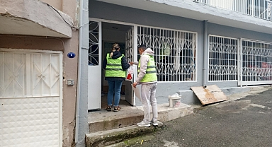 Bayraklı Belediyesinden kıyafet ve hijyen malzemesi desteği