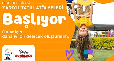 Çiğli Belediyesi’nden çocuklara sömestr hediyesi