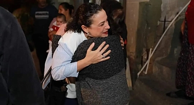 Filiz Başkandan yılbaşı gecesi nöbet tutanlara ve evlere ziyaret