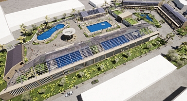  Ilıca Günübirlik Termal Tesisleri’nin yüzde 65’i bitti