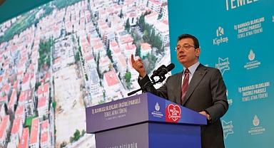 İmamoğlu: Ekonomiyi yönetemeyenler kentsel dönüşümü de yönetemezler