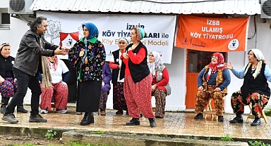  İzmir’de Köy Tiyatroları iki yılda 16 bin seyirciye ulaştı
