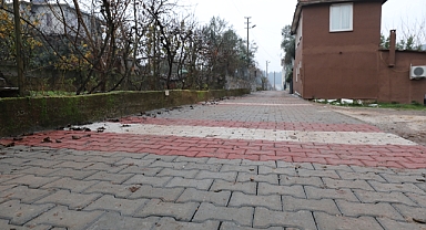 Kuyucak kilit parke ile döşendi