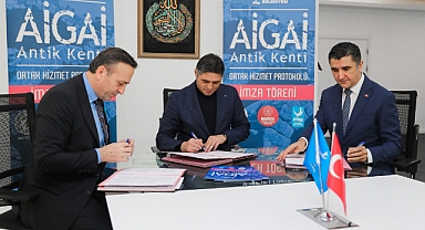 Aliağa Belediyesi’nden Aigai kazılarına tam destek