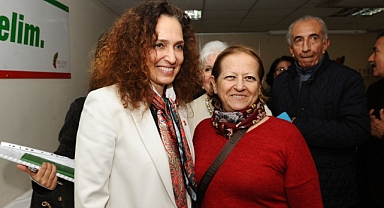 CHP Karşıyaka Adayı Yıldız İşçimenler Ünsal Kent Konseyi’ni ziyaret etti