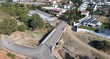 Dirençli Kent'in köprüleri kuruldu