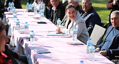 Filiz başkan muhtarlarla buluştu