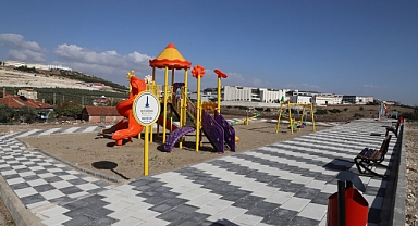 Menderes’in parkları yenileniyor