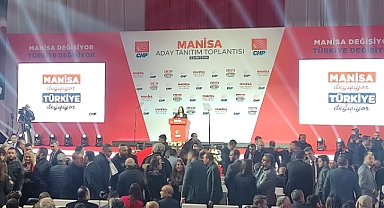 Özgür Özel Manisa'da… Adayları tanıttı!