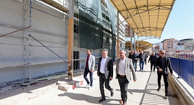 Bayraklı’nın yeni kültür merkezinde sona gelindi! Başkan Sandal:Söz verdik tutuyoruz