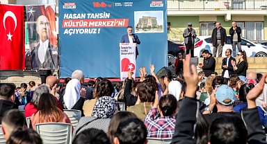 'Hasan Tahsin Kültür Merkezi' görkemli törenle açıldı