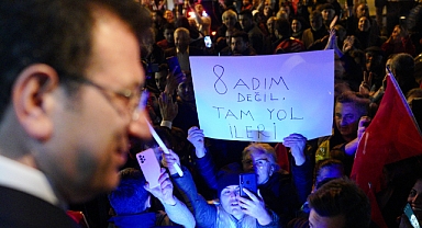 İmamoğlu'nun Ümraniye'deki ilçe turu halk buluşmasına dönültü