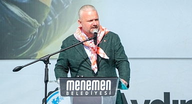 Menemen’de pehlivanlar geçidi