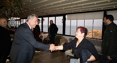 Mustafa Günay Güzelbahçe esnafıyla iftarda buluştu