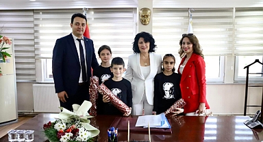 23 Nisan Kınık'ta coşkuyla kutlandı