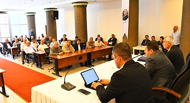 Başkan Demir muhtarlarla bir araya geldi