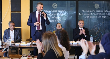 Başkan Görkem Duman muhtarlarla buluştu