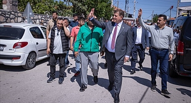 Başkan Tugay'dan Deliktaş Köyü'ne sandık teşekkürü