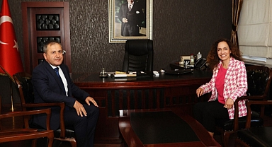 Başkan Ünsal’dan Kaymakam Demir’e ziyaret