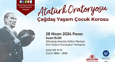 Bornova'da Atatürk Oratoryosu heyecanı