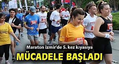 Maraton İzmir'de 5. kez kıyasıya mücadele başladı