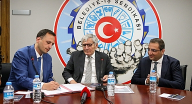 Bornova’da ilk TİS kadrolu işçiler için imzalandı