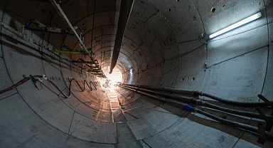 Buca Metrosu'nda tünel kazıları ilerliyor